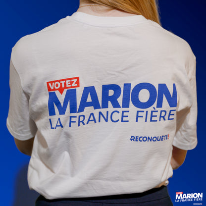 Tee-shirt VOTEZ MARION LA FRANCE FIÈRE